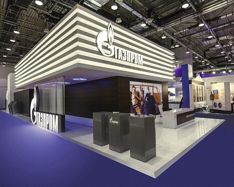 Стенд для ОАО "Газпром"