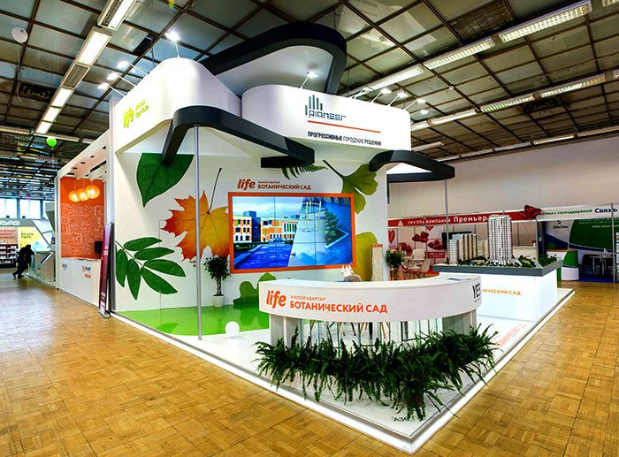 Stand for Pioneer Company
