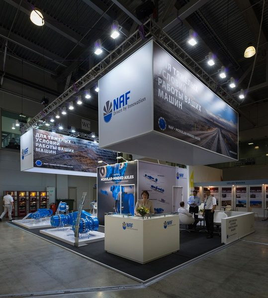 Стенд для компании NAF