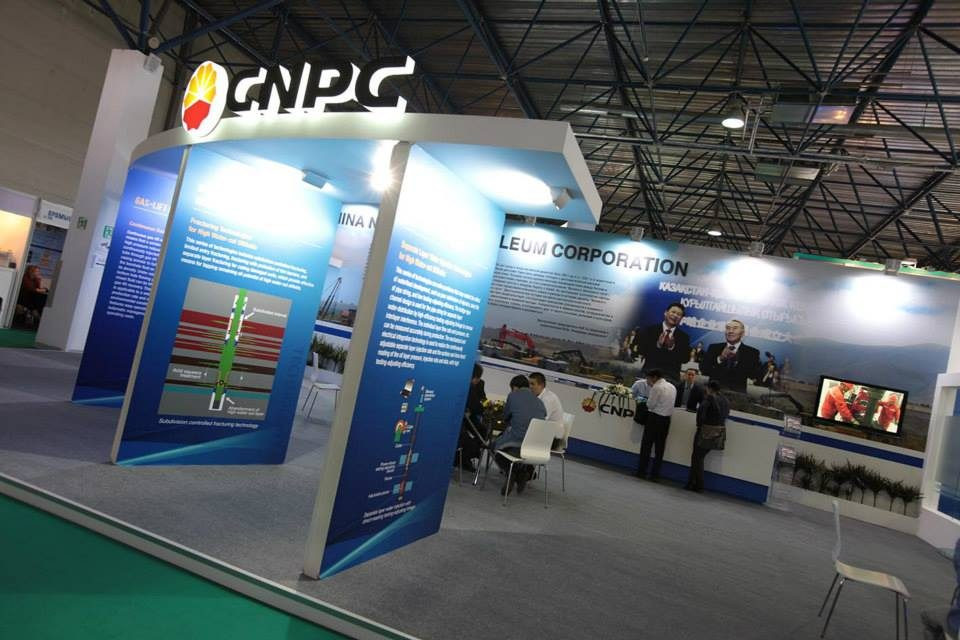 Стенд для компании CNPC China