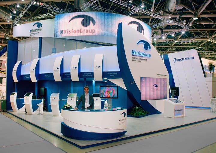 Стенд для компании NVISION