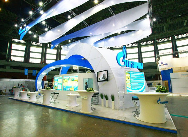 Stand for Gazprom