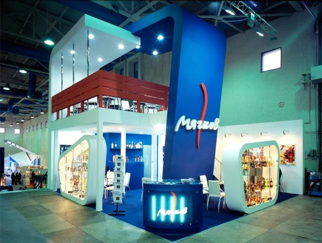 Стенд для компании "Мягков"