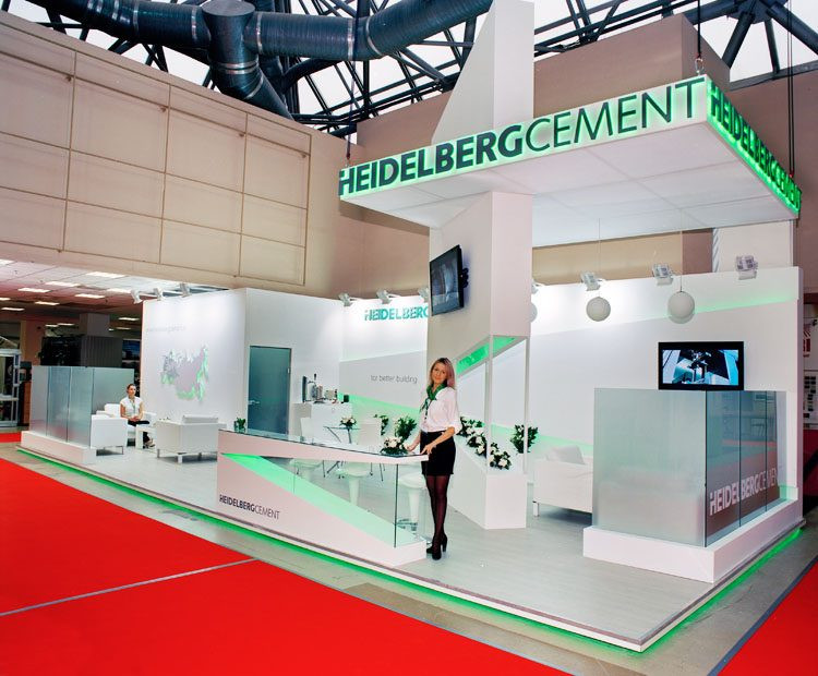 Стенд для компании Heidelberg Cement