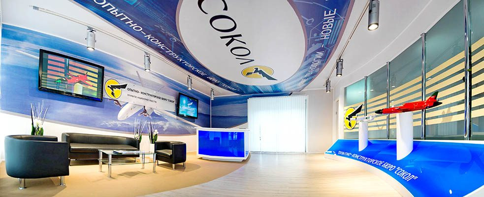 Стенд-шале для КБ "Сокол"