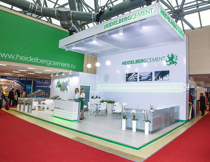 Стенд для компании Heidelberg Cement