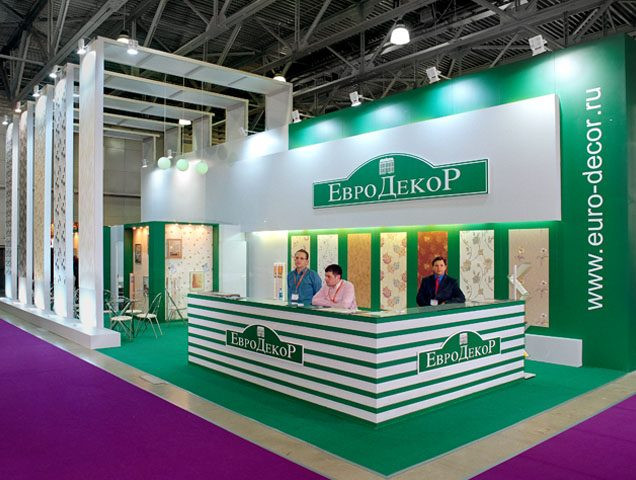 Cтенд для компании "ЕВРОДЕКОР"