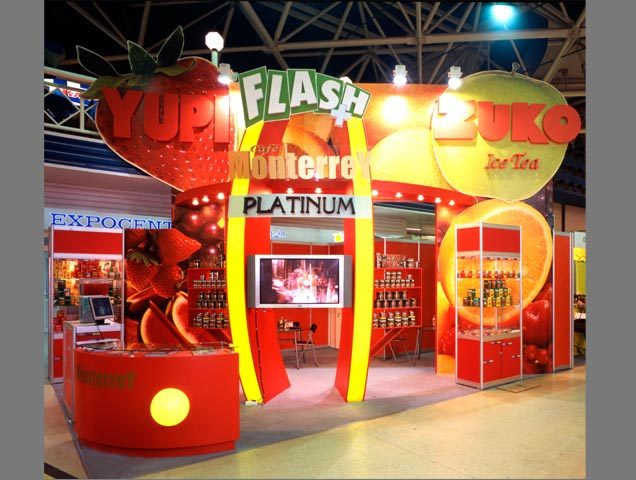 Stand for Monterrey Company