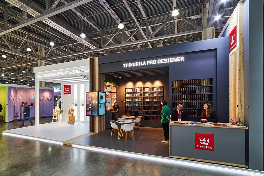 Stand for Tikkurila