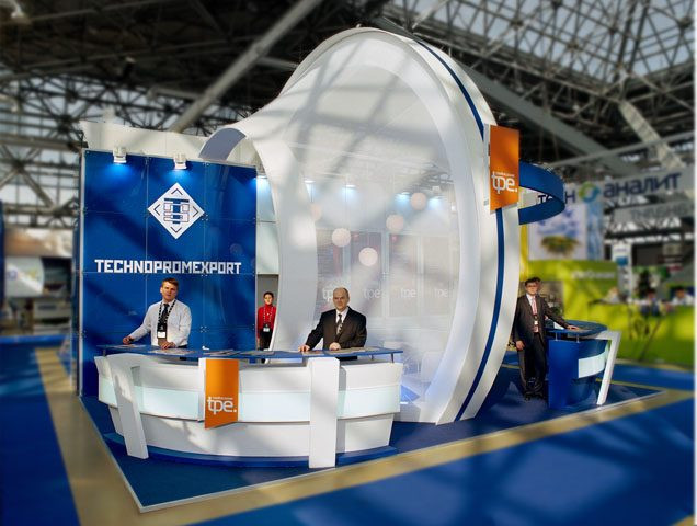 Стенд для компании "ТЕХНОПРОМЭКСПОРТ"