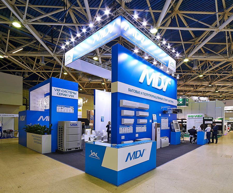 Стенд для компаний MDV и JAK
