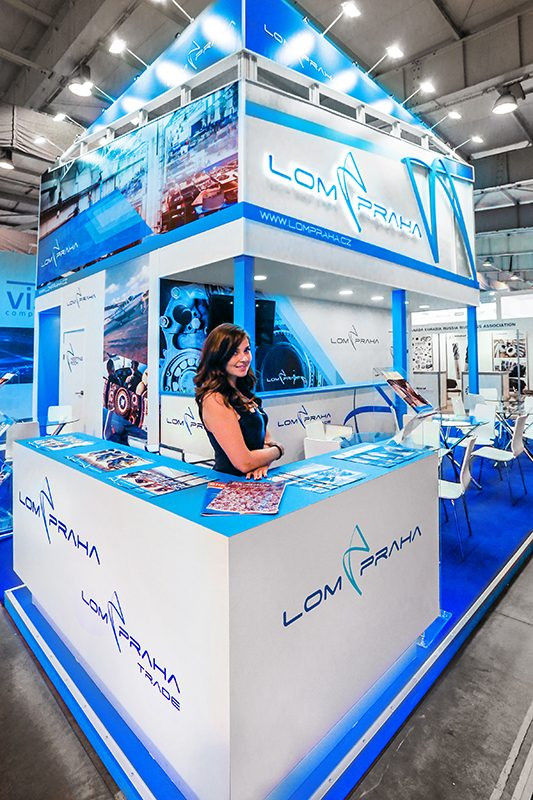 Стенд для компании Lom PRAHA