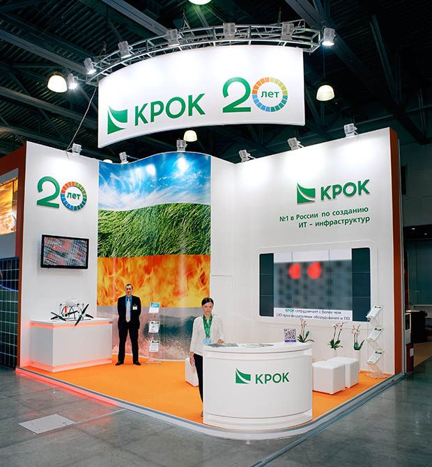 Стенд для компании КРОК