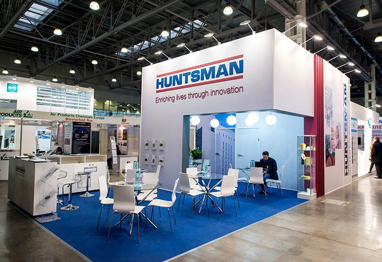 Стенд для компании Huntsman