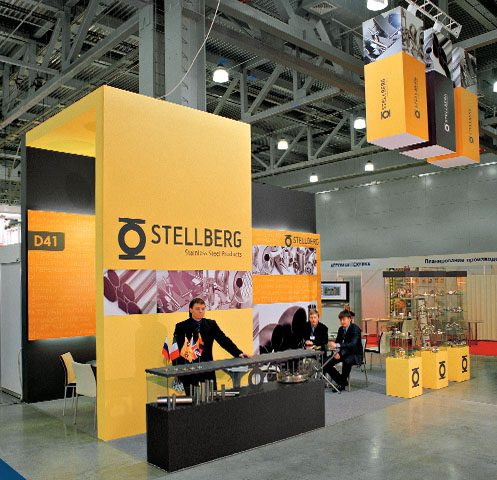 Stand for Stellberg Company