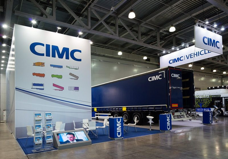 Стенд для компании CIMC