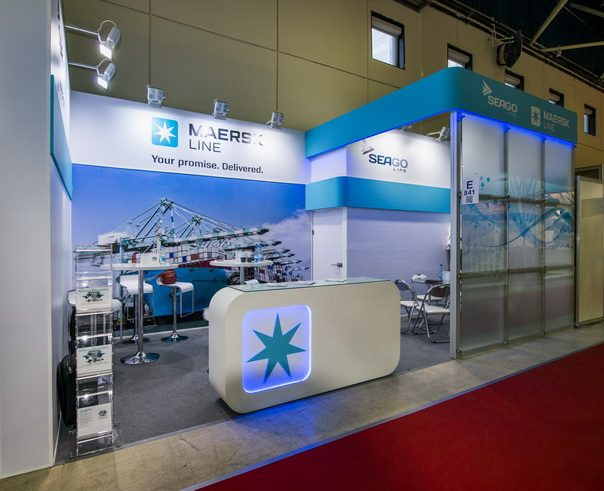 Стенд для компании MAERSK