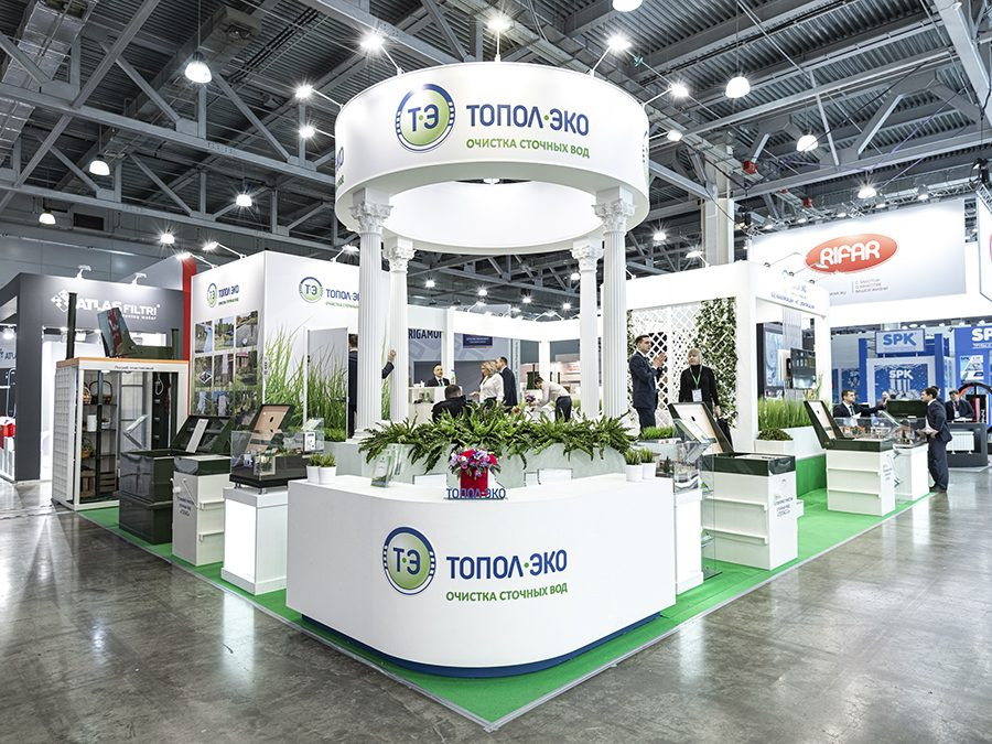 Stand for Topol Eco Company
