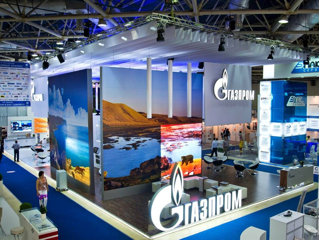 Стенд для ОАО "Газпром"
